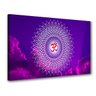 Quadro Mandala Violeta Forte Conciencia Do Espirito - 1