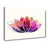 Quadro Mandala Flor Lotus Abstrata - 1