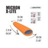 Saco de Dormir Sarcófago Micron X-lite Ntk 5c À 8c:laranja - 4