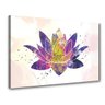Quadro Decorativo Sala Flor Mandala Lotus - 1