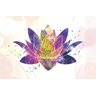 Quadro Decorativo Sala Flor Mandala Lotus - 3
