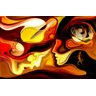 Quadro Decorativo Contemporaneo Casal Amor Abstrato 212 - 3
