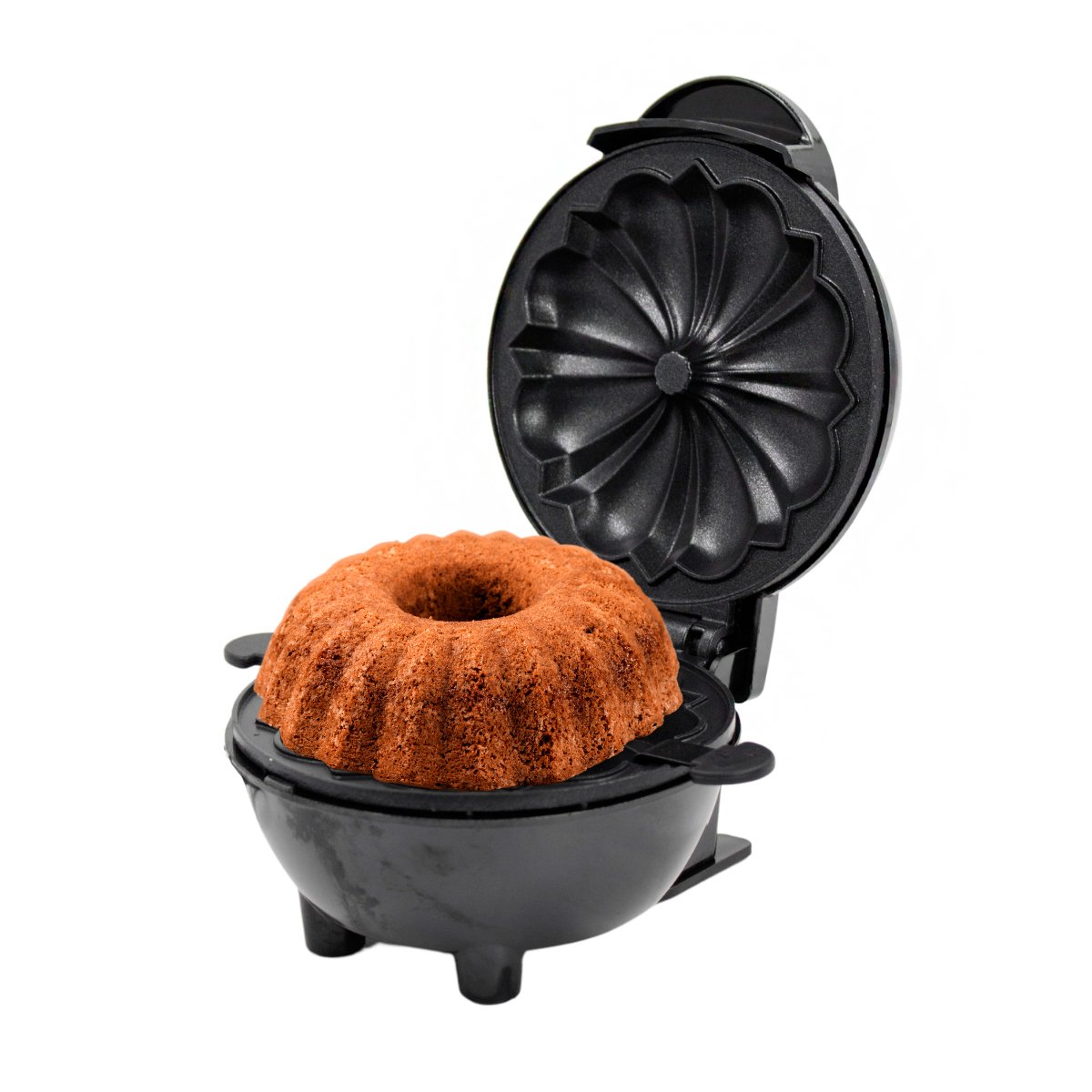 Mini Máquina Fazer Bolo - Portátil Cake Maker 110v:preto - 3