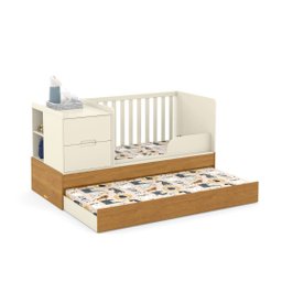Berço Multifuncional Formare Matic Off White/freijó - 5