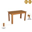 Ver imagem 2 de Mesa Retangular Grande Pérola 135 Cm Mdf