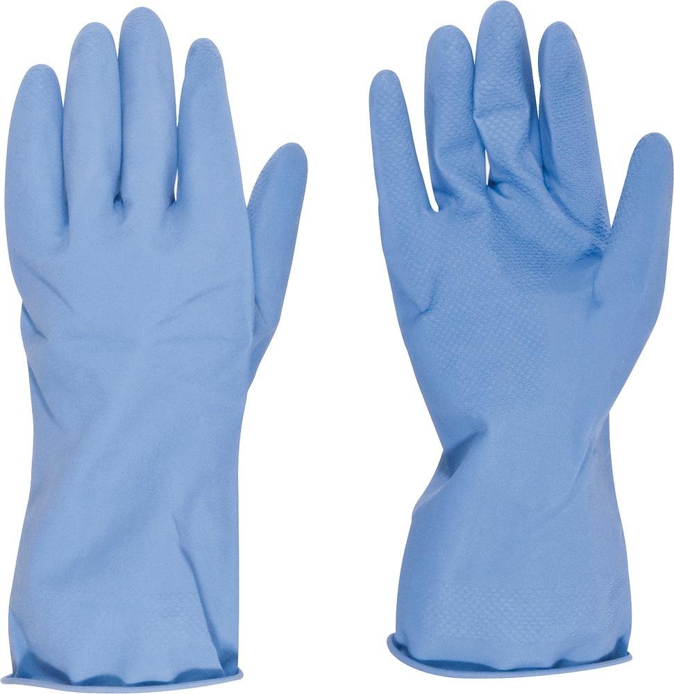 Luva látex p azul com forro ca13336 - Nove54