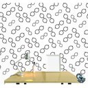 Ver imagem 1 de Adesivo De Parede Óculos Harry Potter