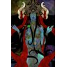 Quadro Decorativo Mulher Tarot Ilustrativo - 3