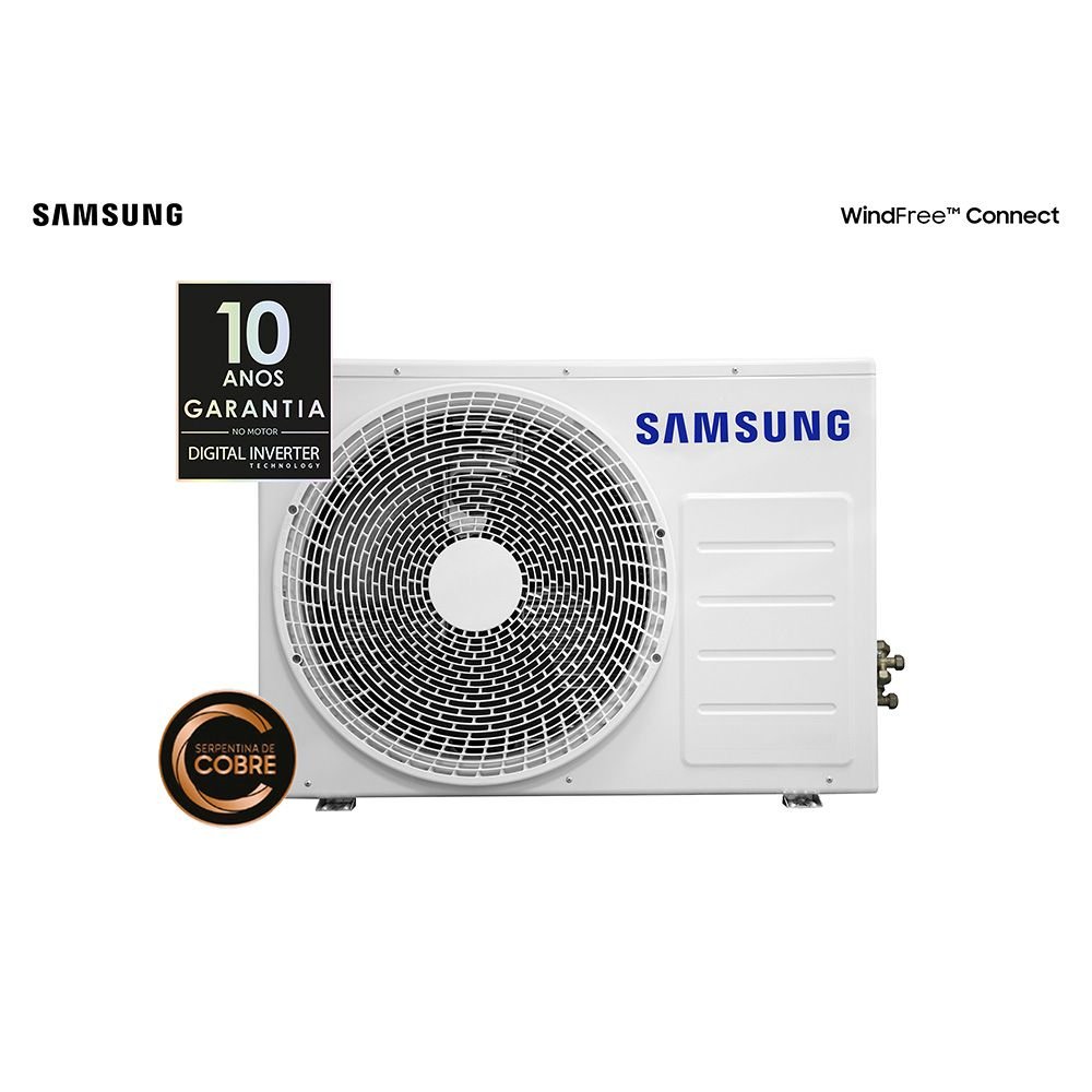 Ar Condicionado Split Inverter Samsung WindFree Connect 22000 BTUs Frio 220V AR24BVFAAWKXAZ - 4
