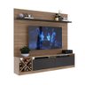 Rack com Painel TV 60" Multimóveis CR25137 Montana/Grafite - 2