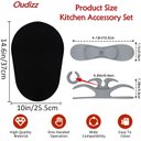 Ver imagem 6 de Oudizz Mixer Sliding Mat P/ Kitchenaid 5-8qt com Acessórios
