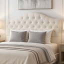 Ver imagem 2 de Cabeceira Cama Box Queen 160 Cm Dunas Bouclé Off White - Nexta Casa