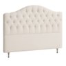 Cabeceira Cama Box Queen 160 Cm Dunas Bouclé Off White - Nexta Casa - 1