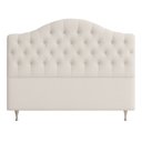 Ver imagem 6 de Cabeceira Cama Box Queen 160 Cm Dunas Bouclé Off White - Nexta Casa