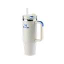 Ver imagem 2 de Copo com Canudo Stanley Quencher 887ml - Cream Royal