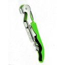 Ver imagem 2 de Saca Rolhas Vinho Garrafa Manual Tradicional Inox Verde