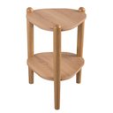 Ver imagem 4 de Mesa Lateral Organica Pe Madeira 28013 Hanover Artesano Hanover