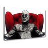 Quadro Decorativo Morpheus Redpill Sofá Vermelho - 1