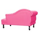 Ver imagem 4 de Divã Moderno Larissa Lado Direito Corino Cores - S.A Móveis DS Móveis Recamier Larissa Pink