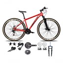 Ver imagem 1 de Bicicleta Aro 29 Absolute Nero 5 Kit 2x9 Gta Sunrun Freio Disco K7 Garfo C-trava Pneu C-faixa