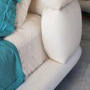 Ver imagem 6 de Conjunto Cabeceira com Base Cama Box Siena King 1,95m Linho Off White Linho