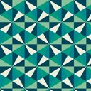 Ver imagem 2 de Papel de Parede 3d - Geométrico 3d Verde e Branco 2 Arte Destaque 2,50 Metros