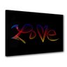 Quadro Decorativo Amor I Love You Abstrato Moderno - 1