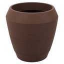 Ver imagem 1 de Vaso Egípcio para Plantas 54cm Tramontina em Polietileno Terracota Decorativo Sala Jardim Hall