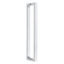 Ver imagem 1 de Puxador Porta de Madeira ou Vidro 4cm x 2cm Inox 304 - Escovado Loja da Indústria 1220mm x 1200mm