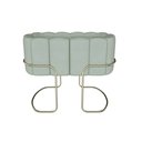 Ver imagem 6 de Berço Simples Moisés Moderno Mini Pés em Aço Criança Confortavél Quarto do Bebê New Baby Cor Verde