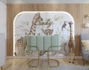 Ver imagem 2 de Berço Simples Moisés Moderno Mini Pés em Aço Criança Confortavél Quarto do Bebê New Baby Cor Verde