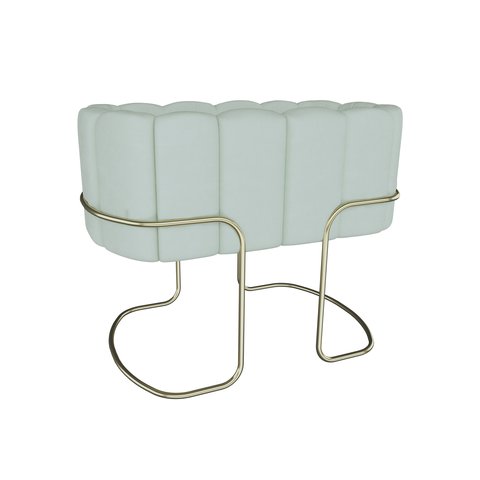 Berço Simples Moisés Moderno Mini Pés em Aço Criança Confortavél Quarto do Bebê New Baby Cor Verde