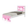 Cama Solteiro com Cabeceira Adesivada Nuvens Menina - 2