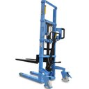 Ver imagem 4 de Empilhadeira Manual Pm 1516 Capacidade 1.500 Kilo e Elevação de 1.600mm - 0201124 - Paletrans