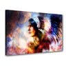 Quadro Decorativo Indio Abstrato Moderno 356 - 1