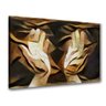 Quadro Decorativo as Maos Que Acolhem Estilo Pintura - 1