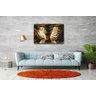 Quadro Decorativo as Maos Que Acolhem Estilo Pintura - 2