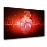 Quadro Decorativo Consultorio Medico Coração - 1