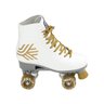 Patins Quad Retro Branco & Dourado Bel - 3