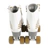 Patins Quad Retro Branco & Dourado Bel - 5