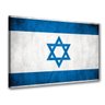 Quadro Decorativo Bandeira De Insrael - 1