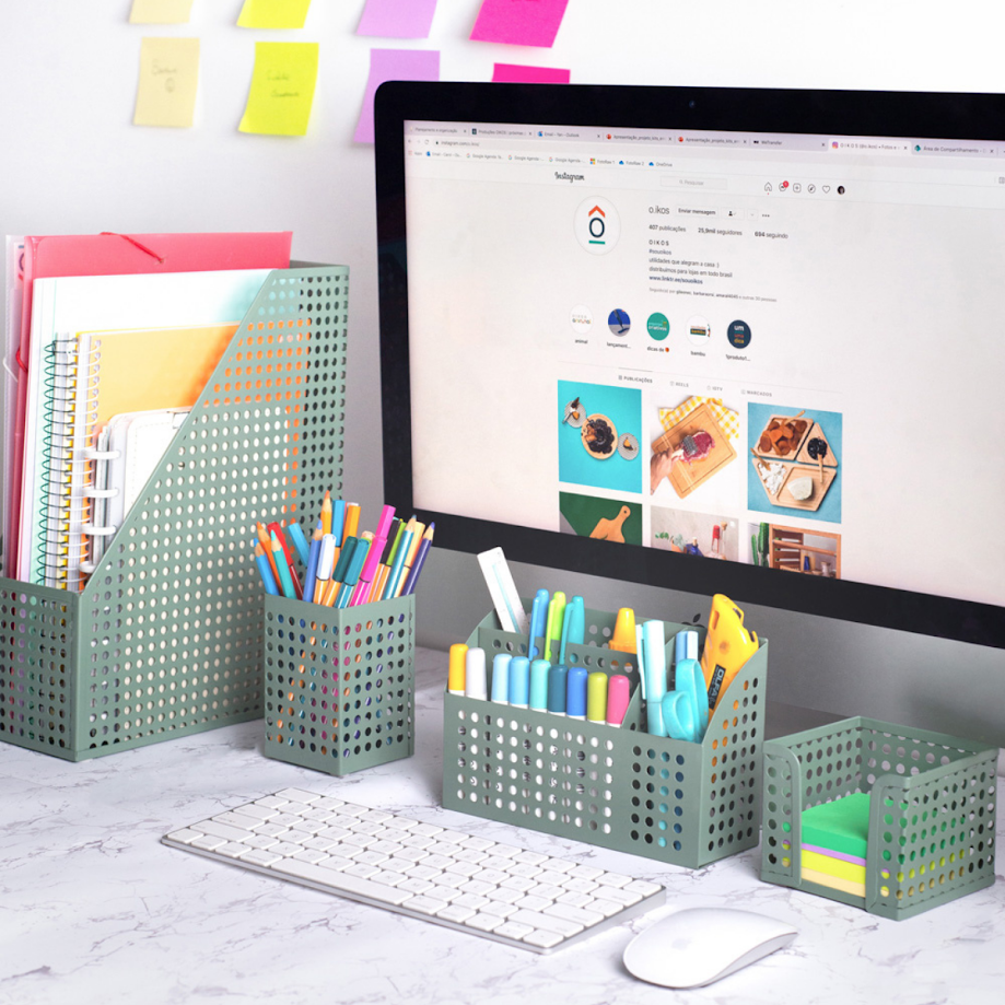 Ver imagem 4 de PORTA BLOCO DE ANOTACOES E NOTAS ADESIVAS:VERDE