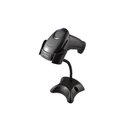 Ver imagem 3 de LEITOR COD BARRAS USB LASER COM SUPORTE LB-50BK C3TECH