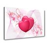 Quadro Decorativo Corações Abstrato - 1