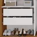 Ver mais imagens de Guarda Roupa com Espelho 2 Portas 2 Gavetas Panamá Salleto Branco