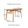 Mesa de Jantar em Madeira Harmony - 6