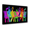 Quadro Decorativo Danceteria Boate Balada Abstrato - 1