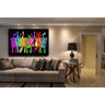 Quadro Decorativo Danceteria Boate Balada Abstrato - 2