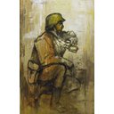 Ver imagem 3 de Quadro Decorativo Segunda Guerra Abstrato
