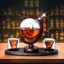 Ver mais imagens de Decanter Whisky Caveira Com Base e Dois Copos Skull